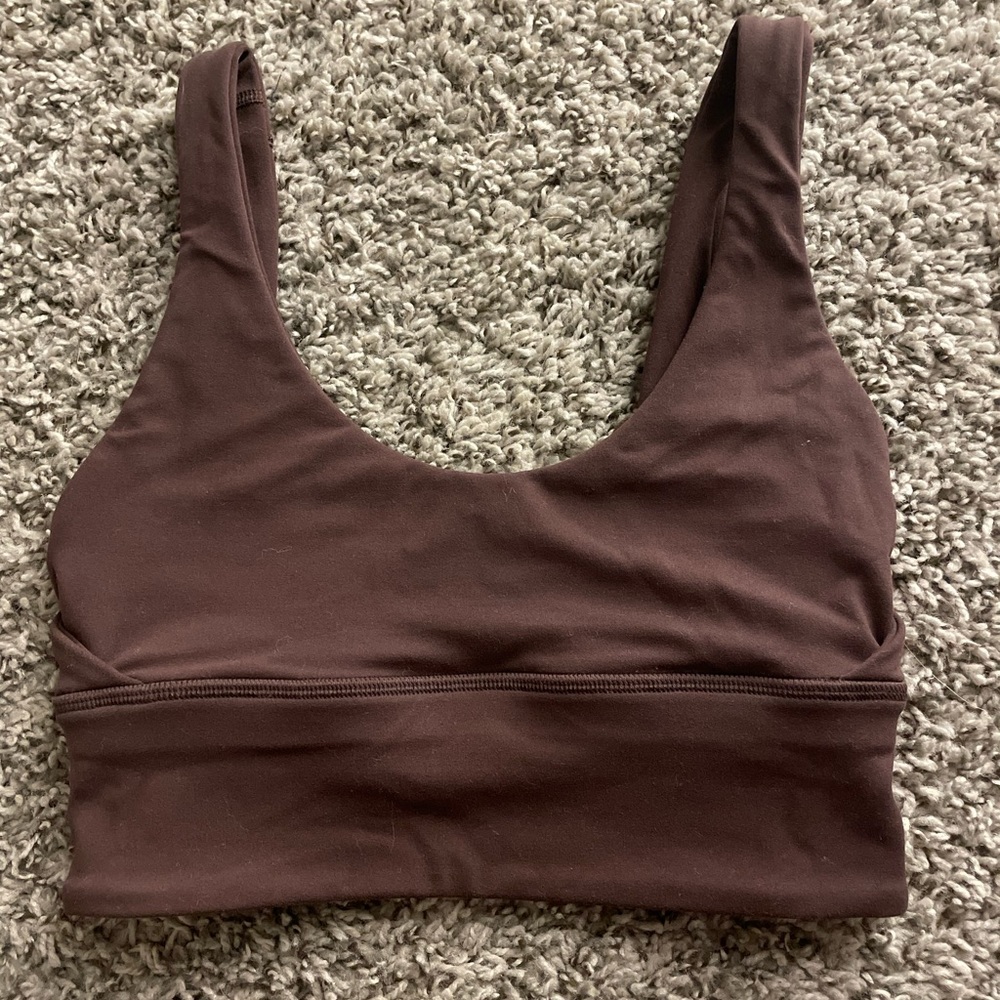 Lululemon Align bra! Size 2 color: Espresso